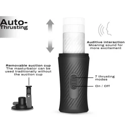 Masturbateur automatique THRUST BLOW - Noir Dorcel