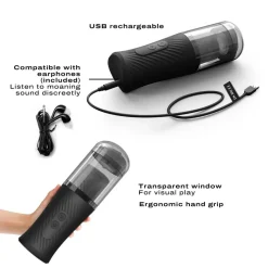 Masturbateur automatique THRUST BLOW - Noir Dorcel