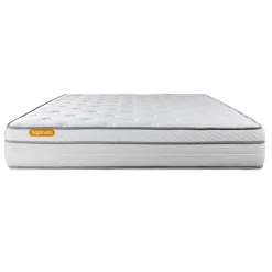 Matelas double sommiers Luxe Ressorts memoire de forme 5 zones de confort MAXI epaisseur