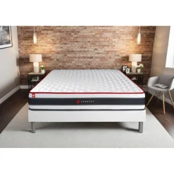 Matelas ENERGY ressorts ensaches et memoire de forme