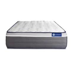 Matelas Latex memoire de forme Maxi epaisseur 7 zones de confort Gris