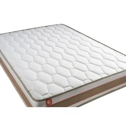 Matelas LE DÉLICAT Ressorts ensaches Memoire de forme 5 zones de confort