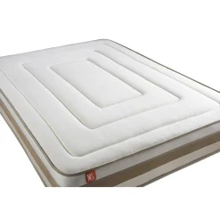 Matelas LE RAFFINÉ Ressorts ensaches Memoire de forme BioVisco Maxi epaisseur