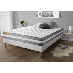 Matelas memoire de forme Memo Plus 3 zones de confort