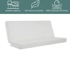 Matelas pour canape clic-clac en mousse