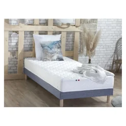 Matelas Roulé Accueil Latex 3 Zones INITIO - Bi Confort Mousse & Latex - Made In France