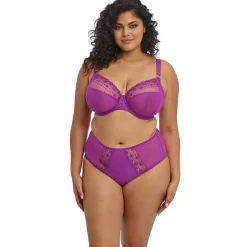 MATILDA Slip Taille Haute - Violet