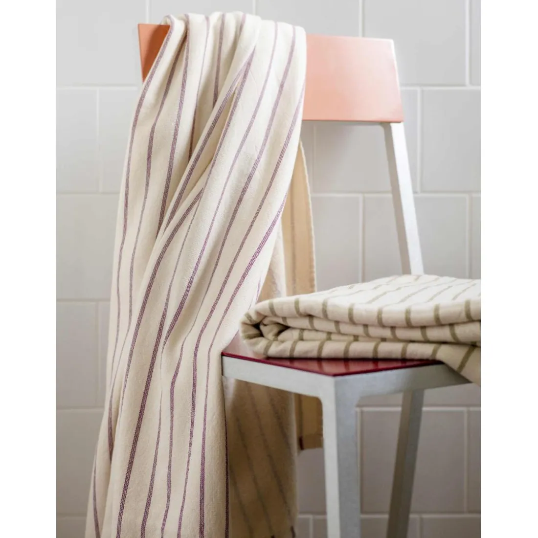 Maxi drap de bain MARINA Purple rain 160 x 100