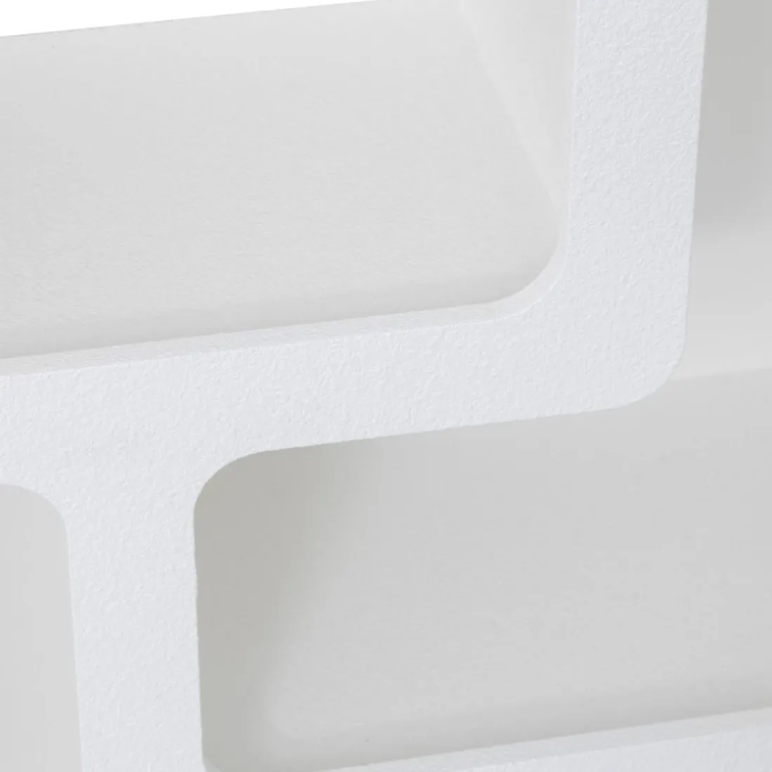 Meuble 4 niches Soleya Blanc