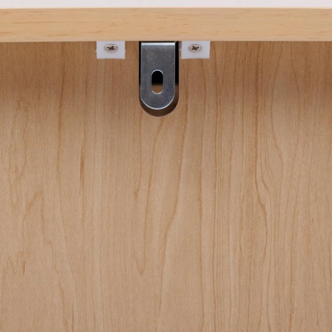 Meuble bas de salle de bain 1 porte Beige
