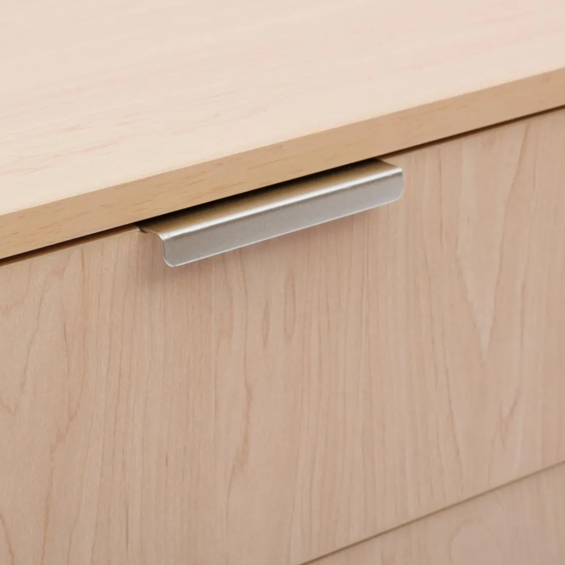 Meuble bas de salle de bain 1 porte Beige