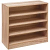 Meuble range-chaussures x13 effet bois naturel