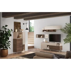 Meuble TV 180 cm Panneaux de particules