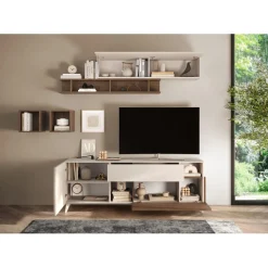 Meuble TV 180 cm Panneaux de particules