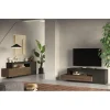 Meuble TV 1 porte 1 tiroir marron