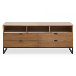 Meuble TV avec 4 Tiroirs et 3 Niches FEELY