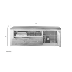 Meuble TV Blanc SAVONA