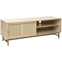 Meuble TV RAYO 1 Porte Beige