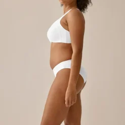 Minimiseur et lisseur latéral - Blanc en coton