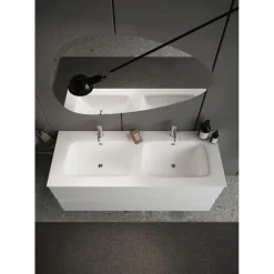 Miroir avec système led retroeclairé L92 cm