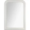 Miroir arrondi blanc Adele 74X104