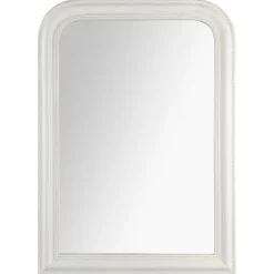 Miroir arrondi blanc Adele 74X104