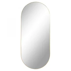 Miroir Doré JERSEY Ovale