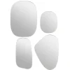 Miroir mural Roman argent