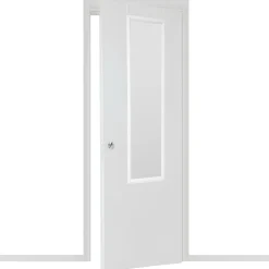 Miroir Porte Plastique Paco blanc