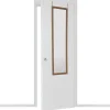 Miroir Porte Plastique Paco marron