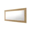 Miroir rectangulaire effet bois