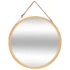 Miroir Rond Bambou beige