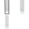 Miroir sur pied 35X125 noir