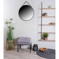 Miroir TRAPANI noir