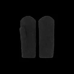 Mitaines noir en nylon