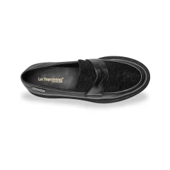 Mocassin - Noir en cuir
