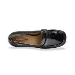 Mocassin noir vernis DEMYOS