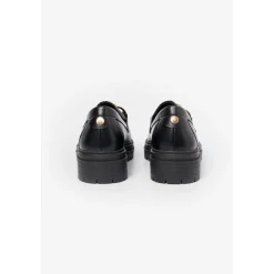 Mocassins chunky noir