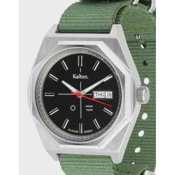Montre automatique Octogone silver nato Kaki