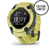 Montre Connectée Garmin - 010-02933-01 Instinct E – 45 mm, Citron vert avec bracelet citron vert