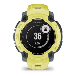 Montre Connectée Garmin - 010-02933-01 Instinct E – 45 mm, Citron vert avec bracelet citron vert