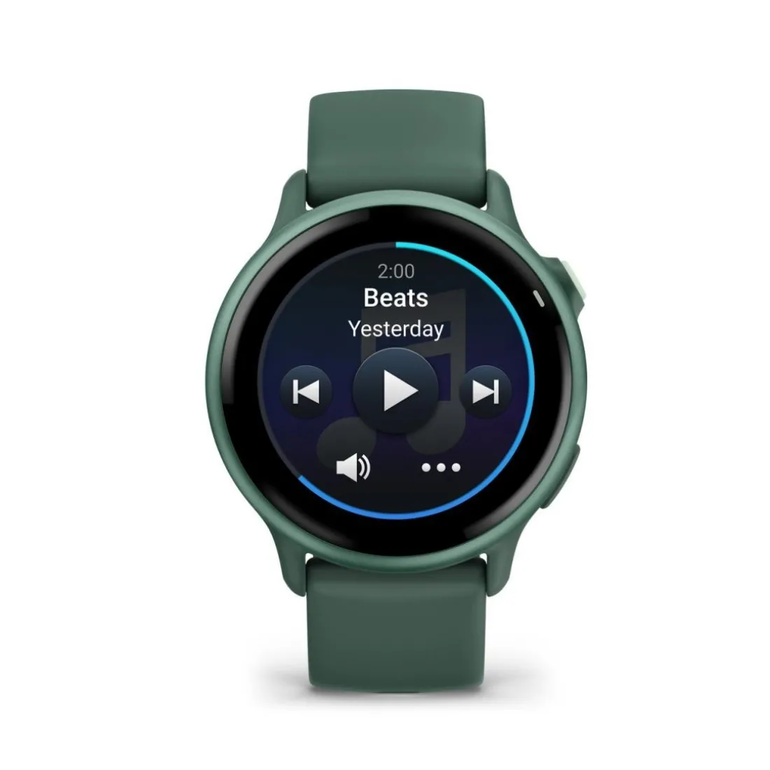 Montre Connectée Garmin Vívoactive 6 - 010-02985-02 Bracelet Silicone Vert sapin