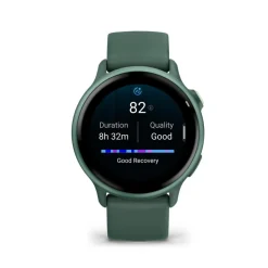 Montre Connectée Garmin Vívoactive 6 - 010-02985-02 Bracelet Silicone Vert sapin