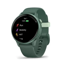 Montre Connectée Garmin Vívoactive 6 - 010-02985-02 Bracelet Silicone Vert sapin