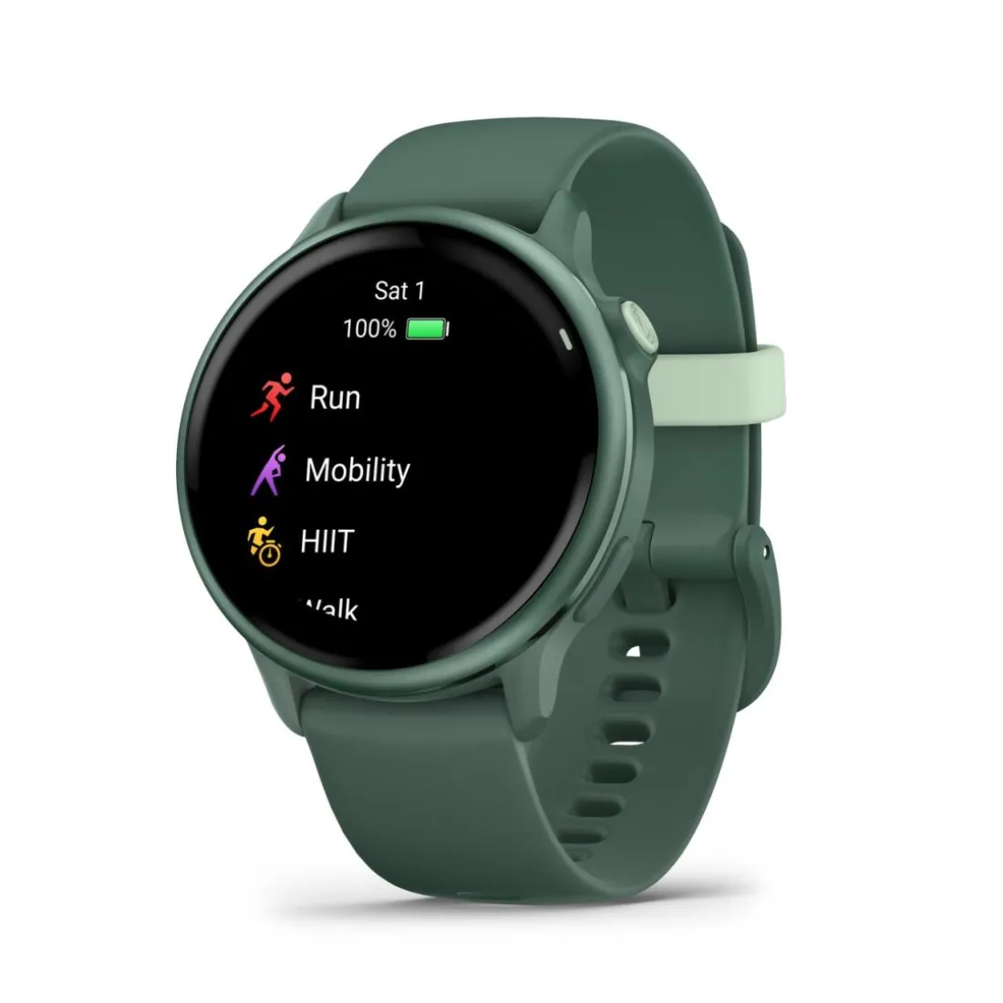 Montre Connectée Garmin Vívoactive 6 - 010-02985-02 Bracelet Silicone Vert sapin