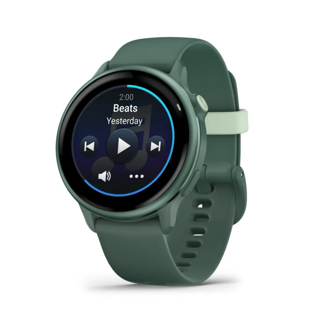 Montre Connectée Garmin Vívoactive 6 - 010-02985-02 Bracelet Silicone Vert sapin