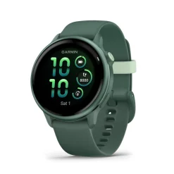 Montre Connectée Garmin Vívoactive 6 - 010-02985-02 Bracelet Silicone Vert sapin