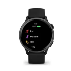 Montre Connectée Garmin Vívoactive 6 - 010-02985-00 Bracelet Silicone Noir