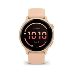 Montre Connectée Garmin Vívoactive 6 - 010-02985-03 Bracelet Silicone Rose pêche