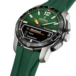 Montre connectée Homme Festina - F23000-2 Bracelet Silicone Vert